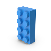 Toy Brick 2x4 PNG & PSD Images