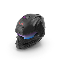 Futuristic Combat Helmet PNG & PSD Images