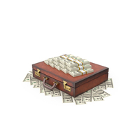 Money Briefcase PNG & PSD Images