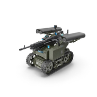 Military Tracked Robot Military Green PNG & PSD Images