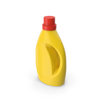 Yellow Plastic Bottle PNG & PSD Images