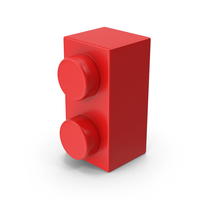 Red Toy Bricks 1x2 PNG & PSD Images