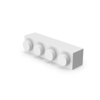 Toy Brick 1x4 PNG & PSD Images