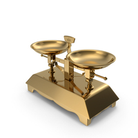Gold Antique Scale PNG & PSD Images