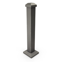 Stylized Fence Post PNG & PSD Images