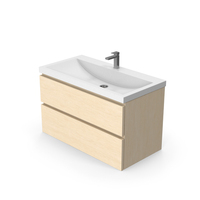 Bathroom Sink With Cabinet PNG & PSD Images