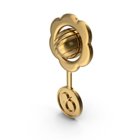Gold Baby Toy PNG & PSD Images