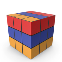 Armenia Solved Puzzle Cube Country Flag PNG & PSD Images
