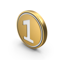 First 1 Number PNG & PSD Images