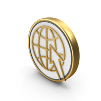 Web Arrow Click Coin PNG & PSD Images