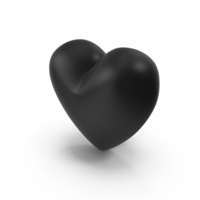 Heart black PNG & PSD Images