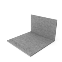 Raw Concrete Studio Wall Room PNG & PSD Images