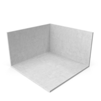 Clean Concrete Studio Wall Room PNG & PSD Images