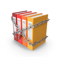 Folders Chained PNG & PSD Images