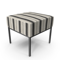 Pax Black Natural Ottoman PNG & PSD Images