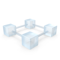 Block Chain Glass PNG & PSD Images