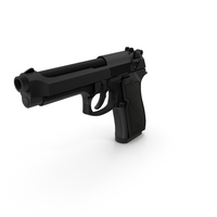 Beretta M92FS PNG & PSD Images