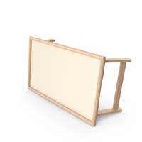 Foldable Bed Tray Table Resting On Its Side PNG & PSD Images