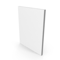 Blank Canvas Painting On Wooden Frame PNG & PSD Images