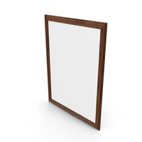 Blank Canvas Painting Wooden Frame PNG & PSD Images