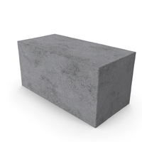 Concrete Solid Brick PNG & PSD Images