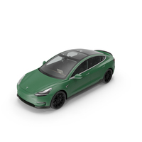 Tesla Model 3 Carbon Fiber Sport Package PNG & PSD Images