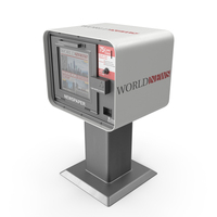 Urban Newspaper Vending Machine PNG & PSD Images