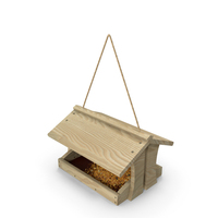 Wooden Bird Feeder PNG & PSD Images