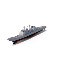 USS Battleship Chancellorsville CG-62 PNG & PSD Images