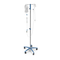 Medical Infusion Stand PNG & PSD Images