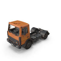 Orange Construction Truck PNG & PSD Images