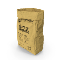 Charcoal Bag Fogo Super Premium Opened PNG & PSD Images