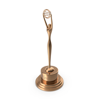Clio Statuette Bronze PNG & PSD Images
