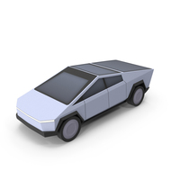 Cartoon Tesla Cybertruck PNG & PSD Images