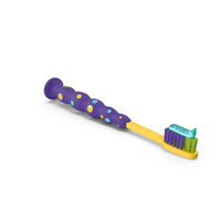 Children Toothbrush With Toothpaste PNG & PSD Images