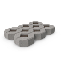 Concrete Grid Paver PNG & PSD Images