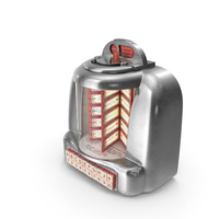 Retro Tabletop Jukebox PNG & PSD Images