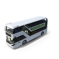 Urban Double Decker White PNG & PSD Images