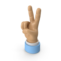 Victory Hand Gestures PNG & PSD Images