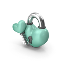 Love Padlock Icon PNG & PSD Images