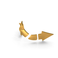 Step Arrow Down Opposite Path PNG & PSD Images