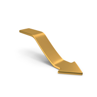 Step Down Arrow Directional Path PNG & PSD Images