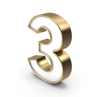 Number 3 PNG & PSD Images