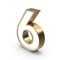 Number 6 PNG & PSD Images