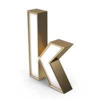 Lowercase Letter K PNG & PSD Images