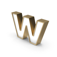 Lowercase Letter W PNG & PSD Images