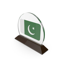 Pakistan Flag Trophy PNG & PSD Images