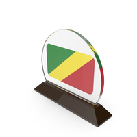 Republic Of Congo Flag Trophy PNG & PSD Images