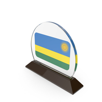 Rwanda Flag Trophy PNG & PSD Images