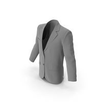 Grey Men Suit Jacket PNG & PSD Images